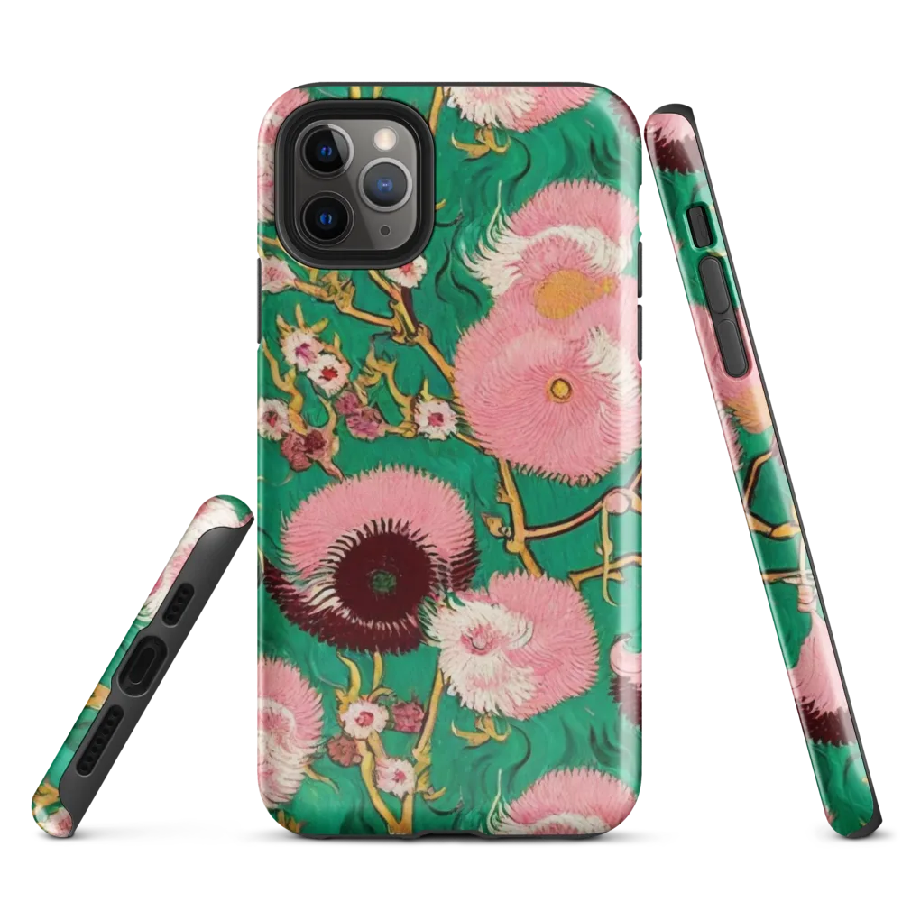 Emerald Chrysanthemum on Tough Case for iPhone® — Front