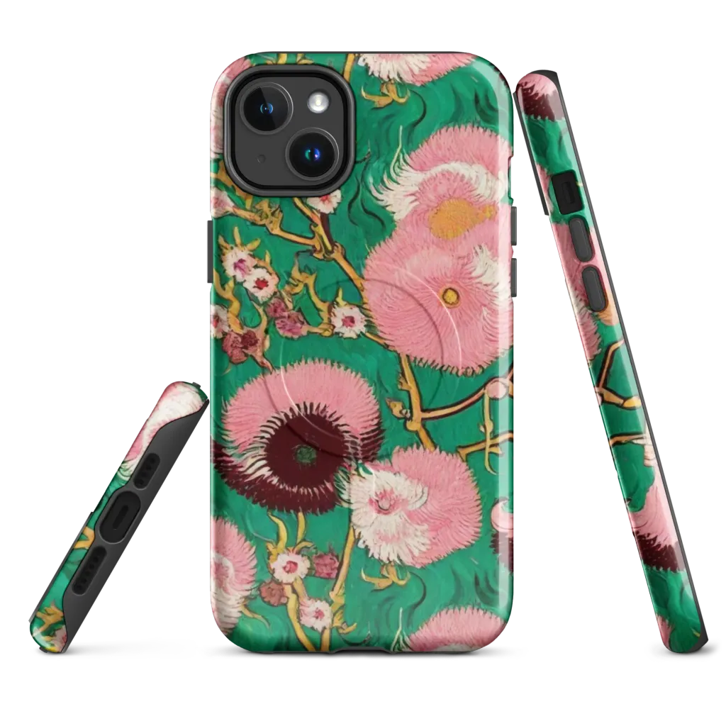 Emerald Chrysanthemum on MagSafe Tough Case for iPhone® — Front