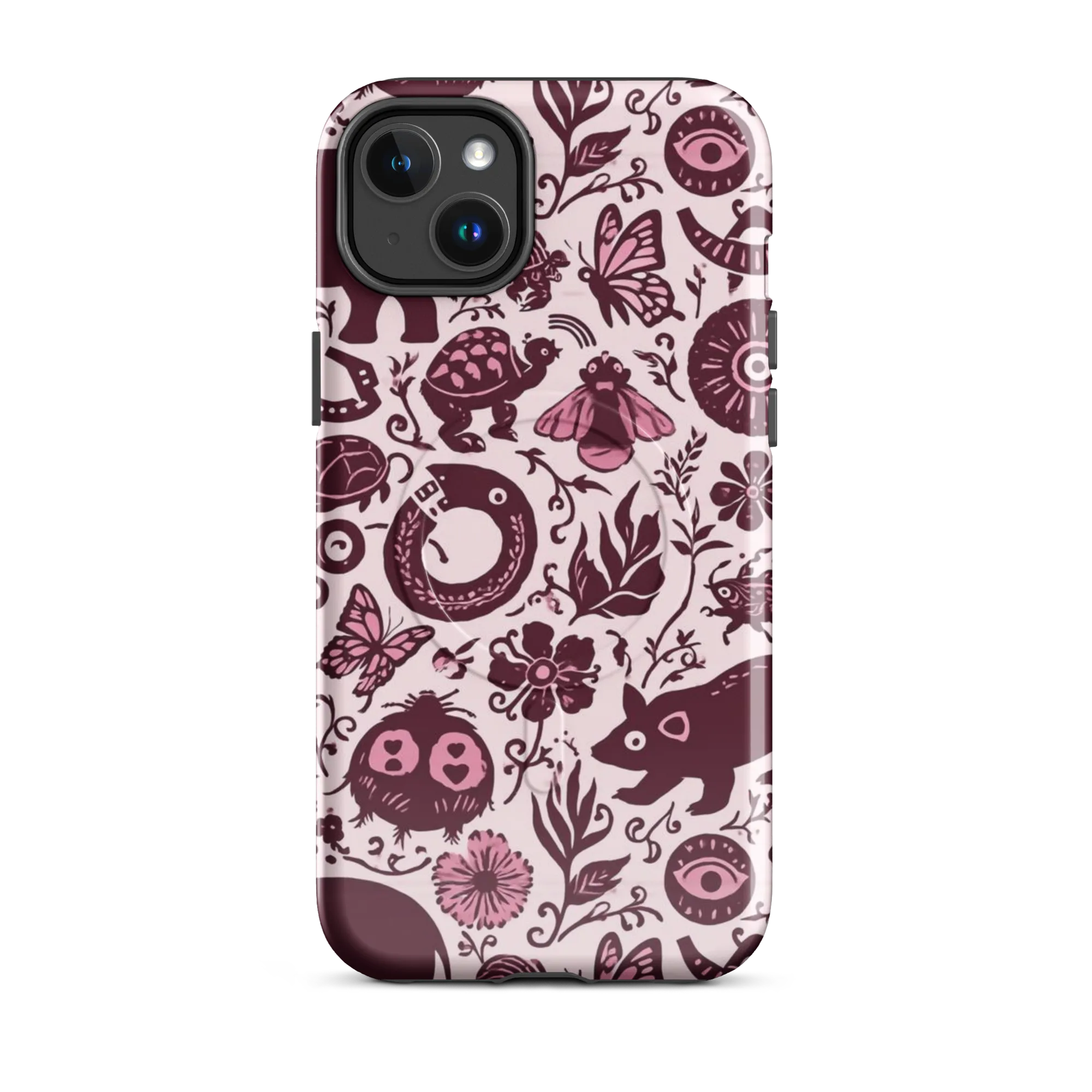 Rosy Woodland on MagSafe Tough Case for iPhone® — Front