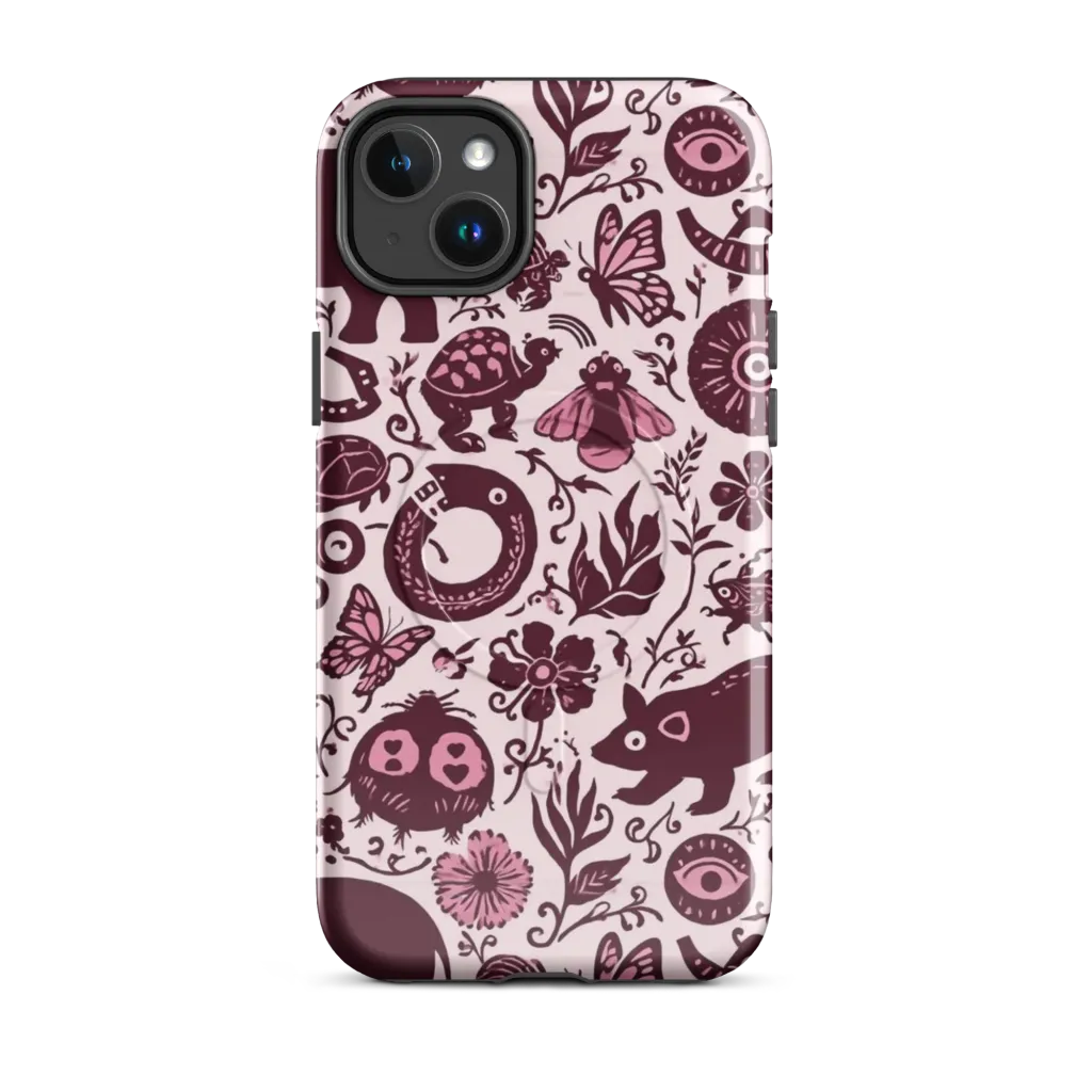 Rosy Woodland on MagSafe Tough Case for iPhone® — Front