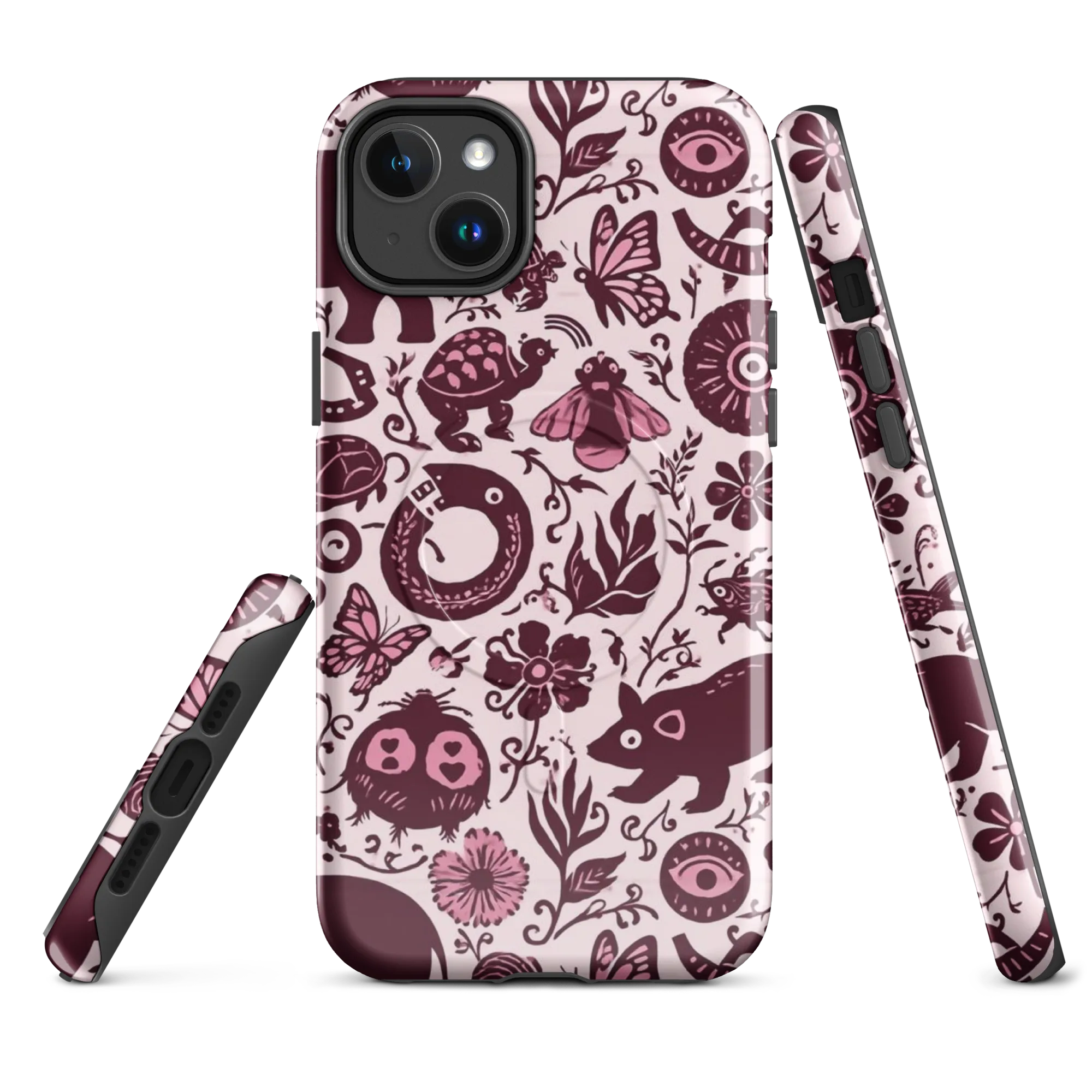 Rosy Woodland on MagSafe Tough Case for iPhone® — Front