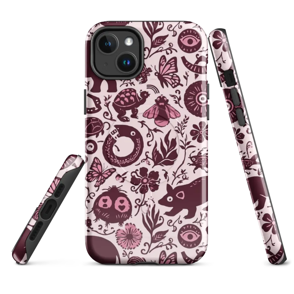 Rosy Woodland on MagSafe Tough Case for iPhone® — Front