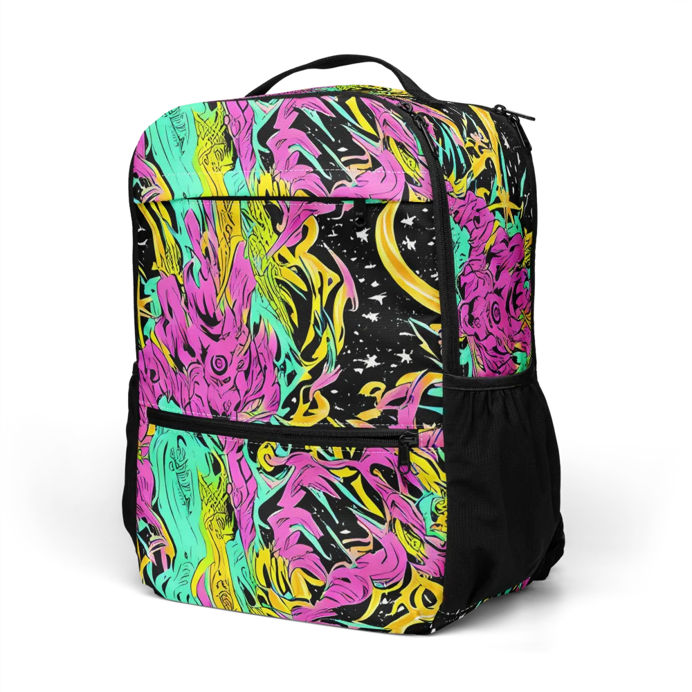 Feldstein Frenzy on Utility Backpack — Left Front