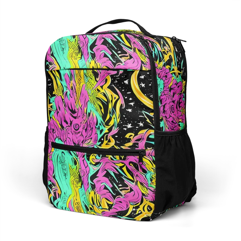 Feldstein Frenzy on Utility Backpack — Left Front