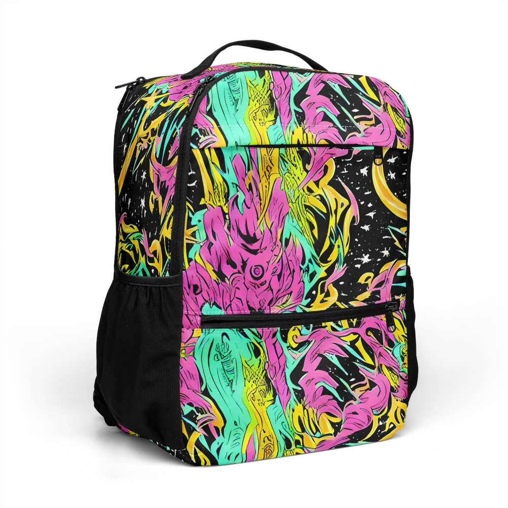 Feldstein Frenzy on Utility Backpack — Right Front