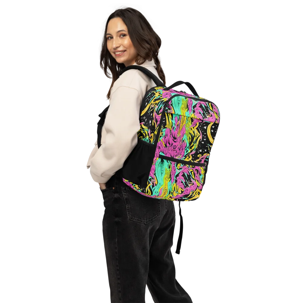 Feldstein Frenzy on Utility Backpack — Back