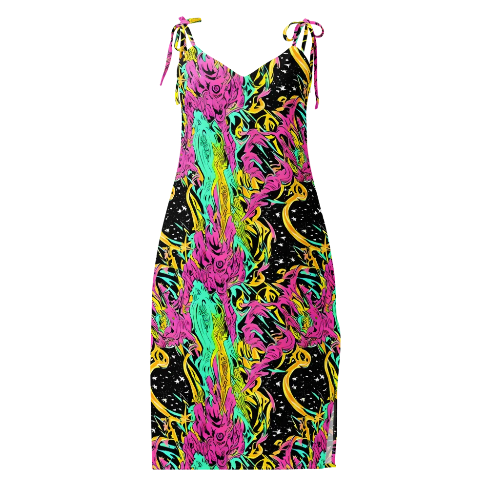 Feldstein Frenzy on Slip Dress — Front