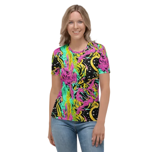 Feldstein Frenzy on a Women's Crew Neck T-Shirt