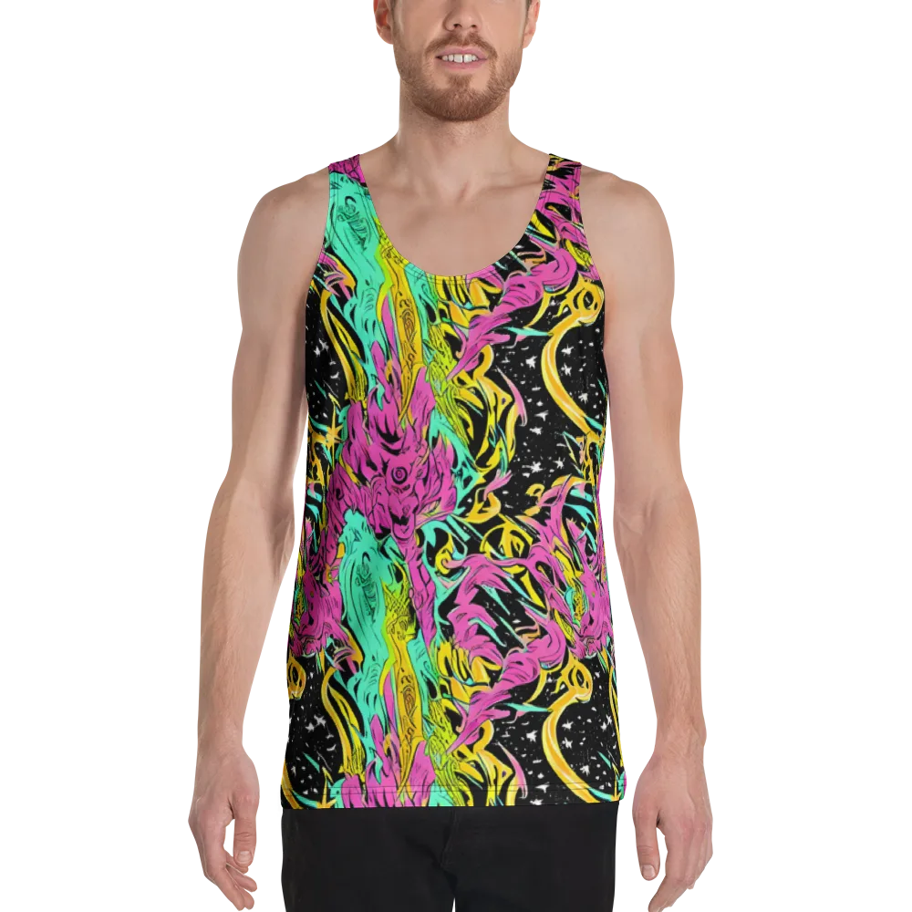 Feldstein Frenzy on Men's Tank Top — Front