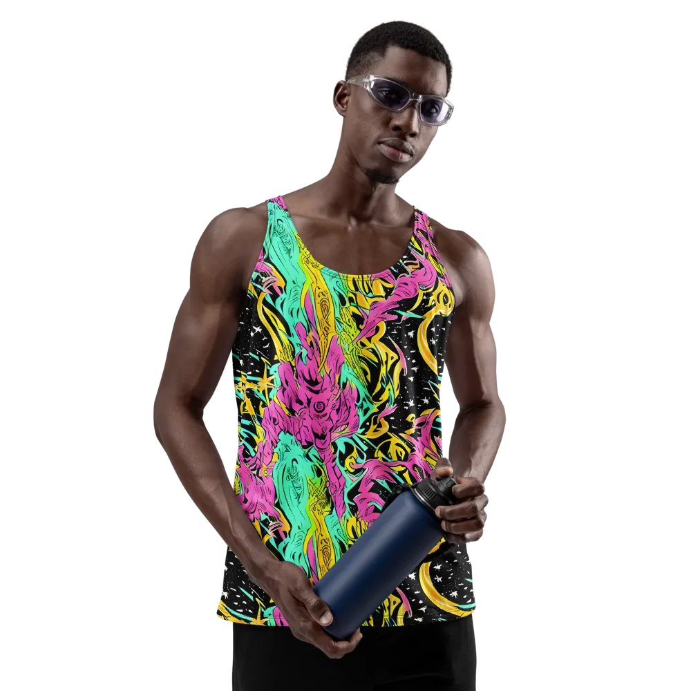 Feldstein Frenzy on Men's Tank Top — Front