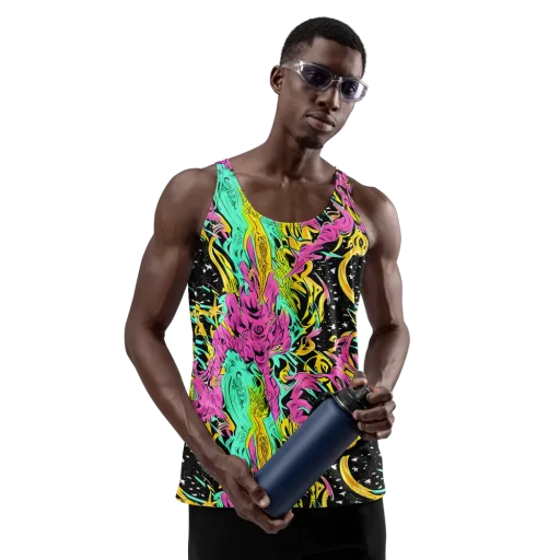 Feldstein Frenzy on a Men's Tank Top