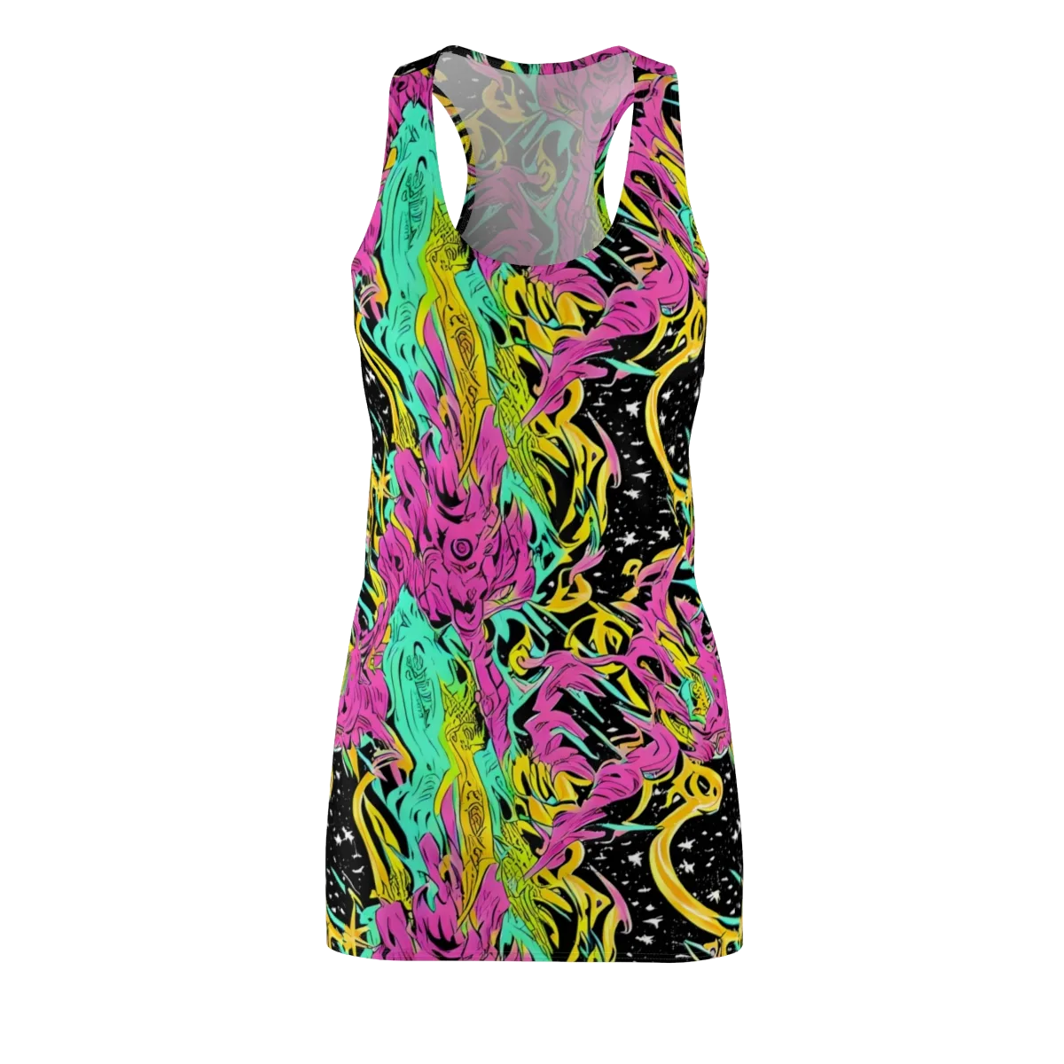 Feldstein Frenzy on Racerback Dress — Front