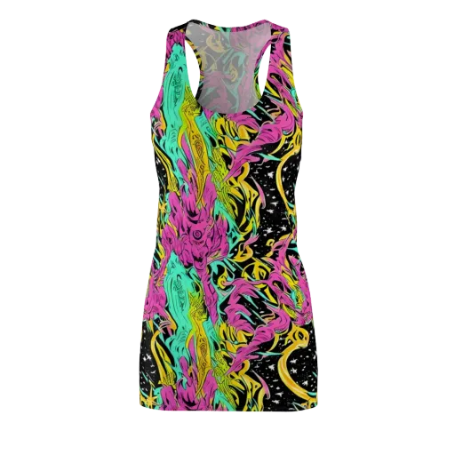 Feldstein Frenzy on a Racerback Dress