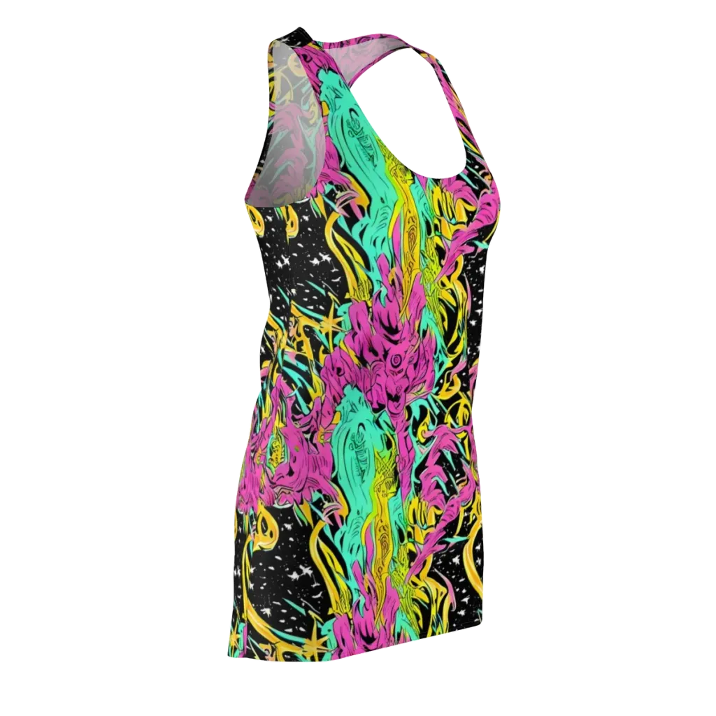 Feldstein Frenzy on Racerback Dress — Front Side