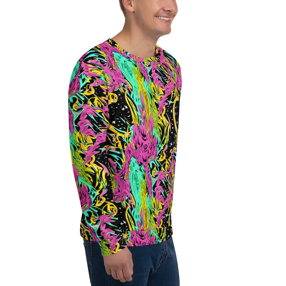 Feldstein Frenzy on Sweatshirt — Right Front