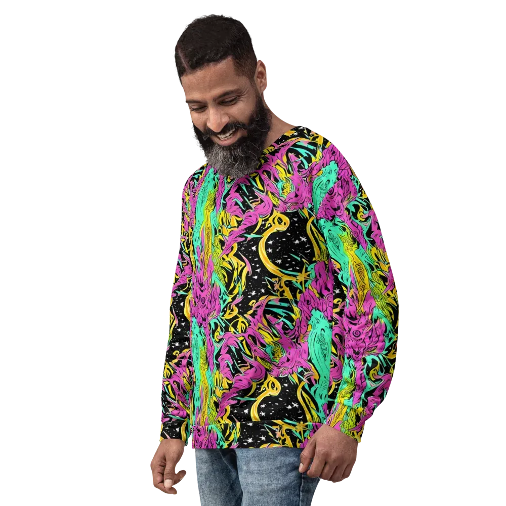 Feldstein Frenzy on Sweatshirt — Left Front