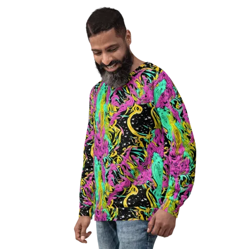 Feldstein Frenzy on a Sweatshirt
