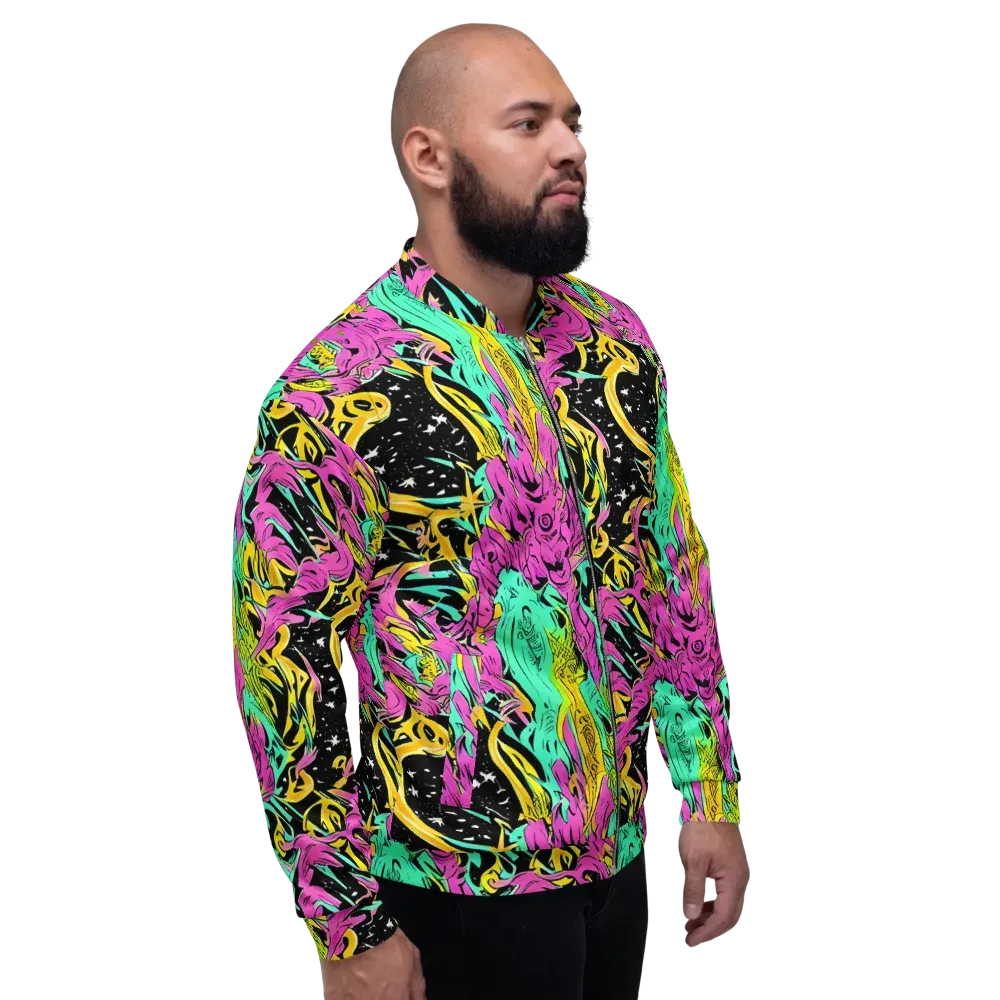 Feldstein Frenzy on Bomber Jacket — Right