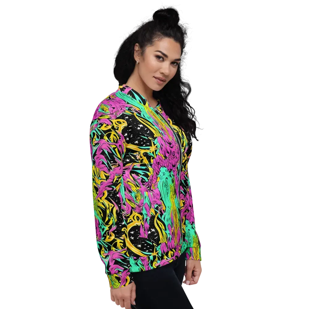 Feldstein Frenzy on Bomber Jacket — Right