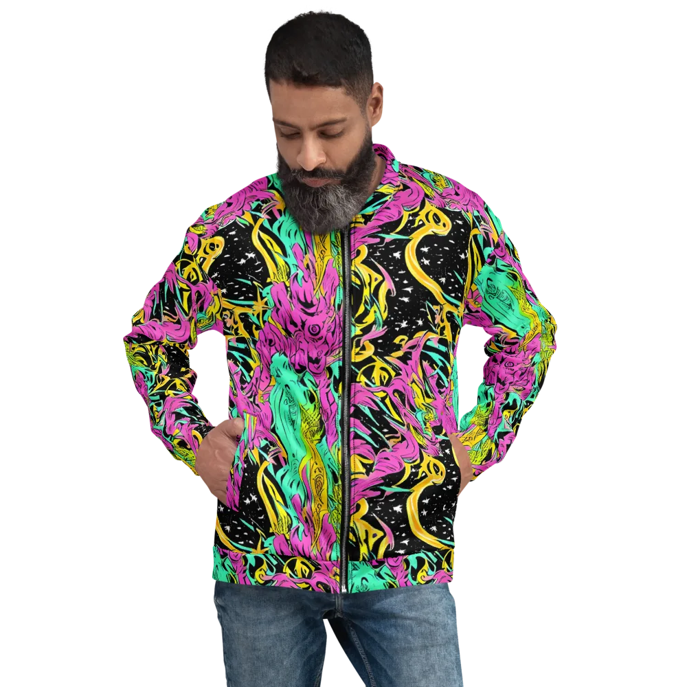 Feldstein Frenzy on Bomber Jacket — Front