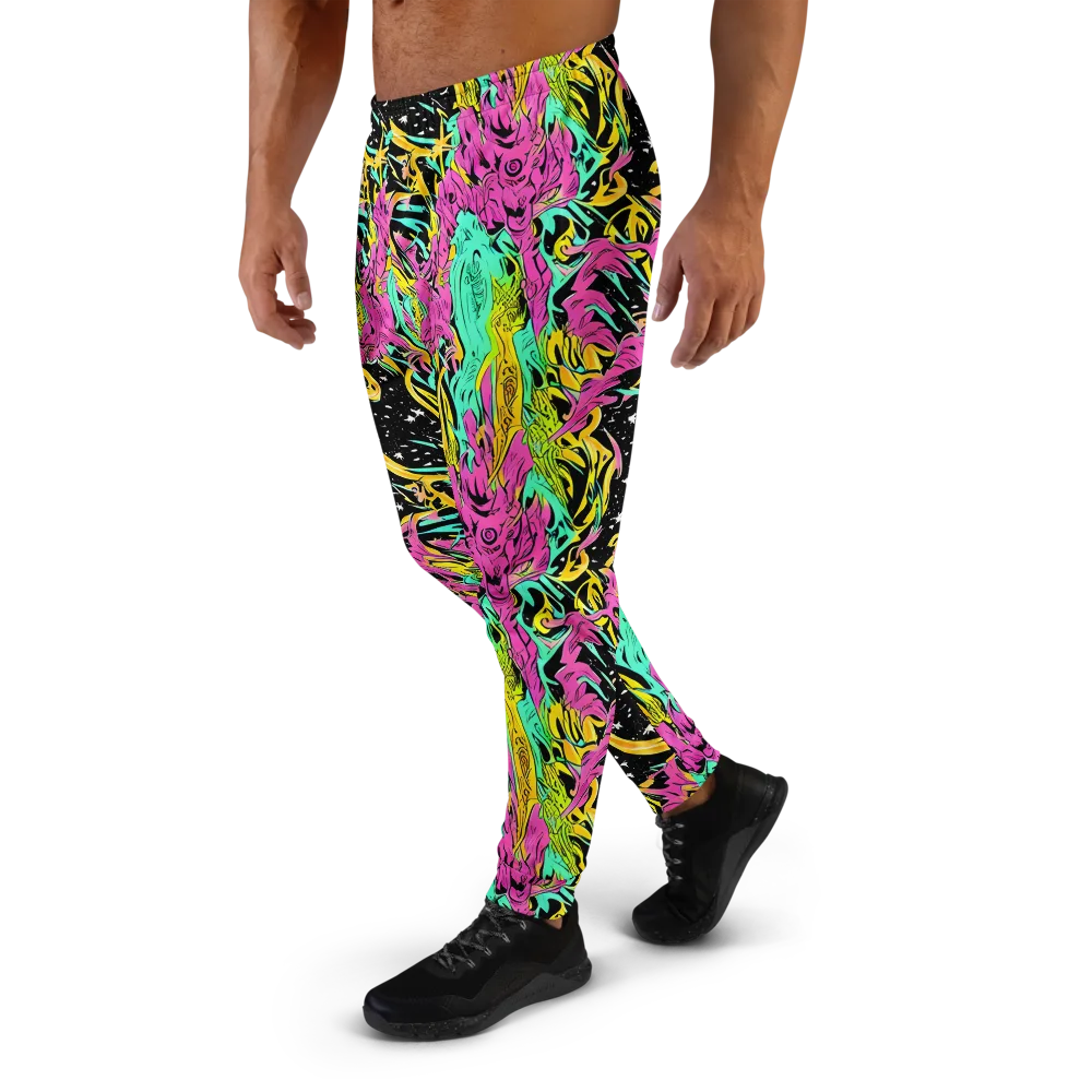 Feldstein Frenzy on Men's Joggers — Left