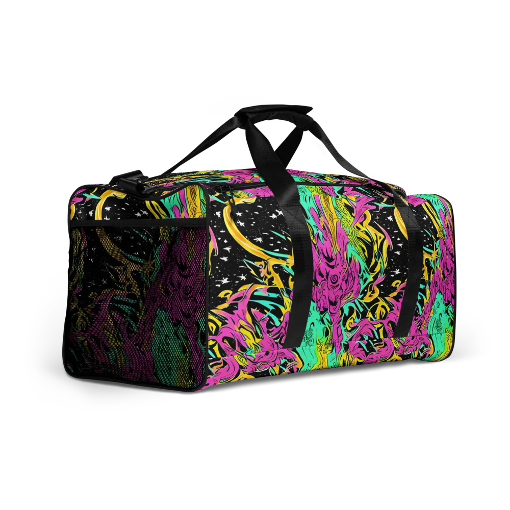 Feldstein Frenzy on Duffle Bag — Right Front