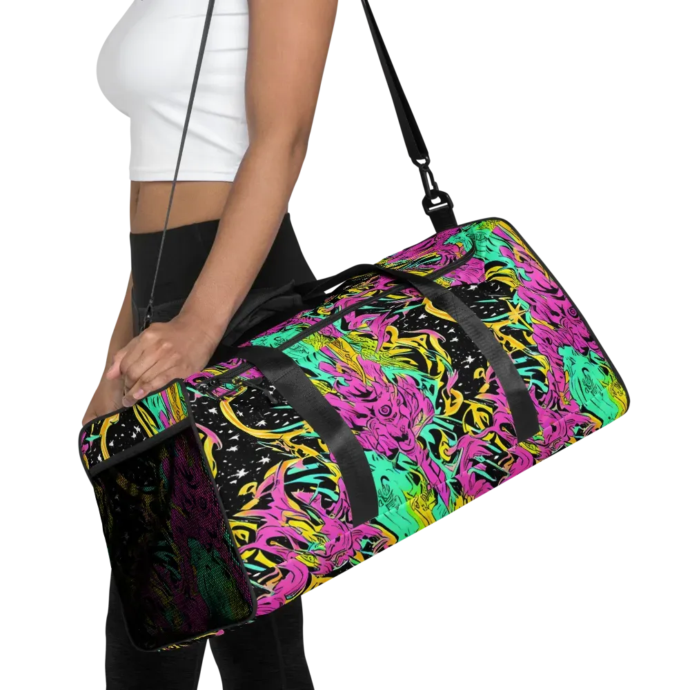Feldstein Frenzy on Duffle Bag — Front