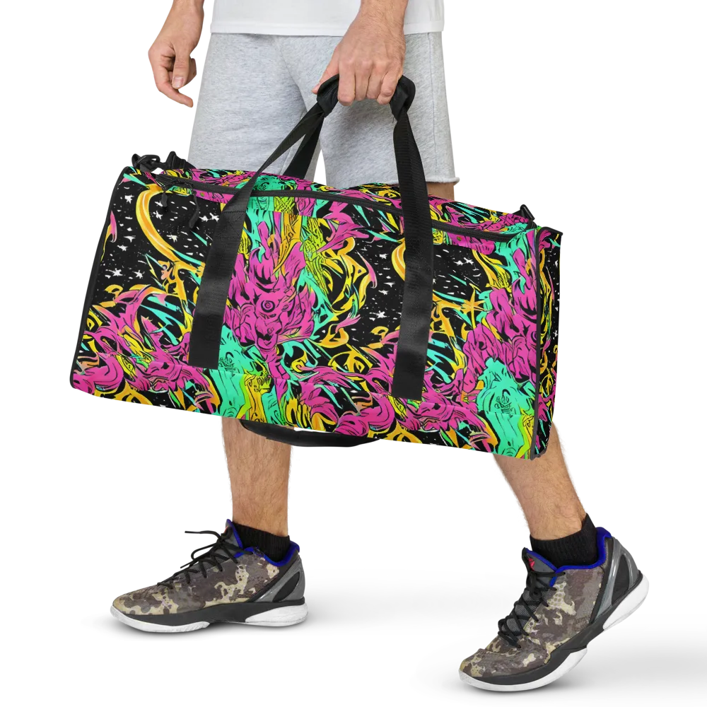 Feldstein Frenzy on Duffle Bag — Front