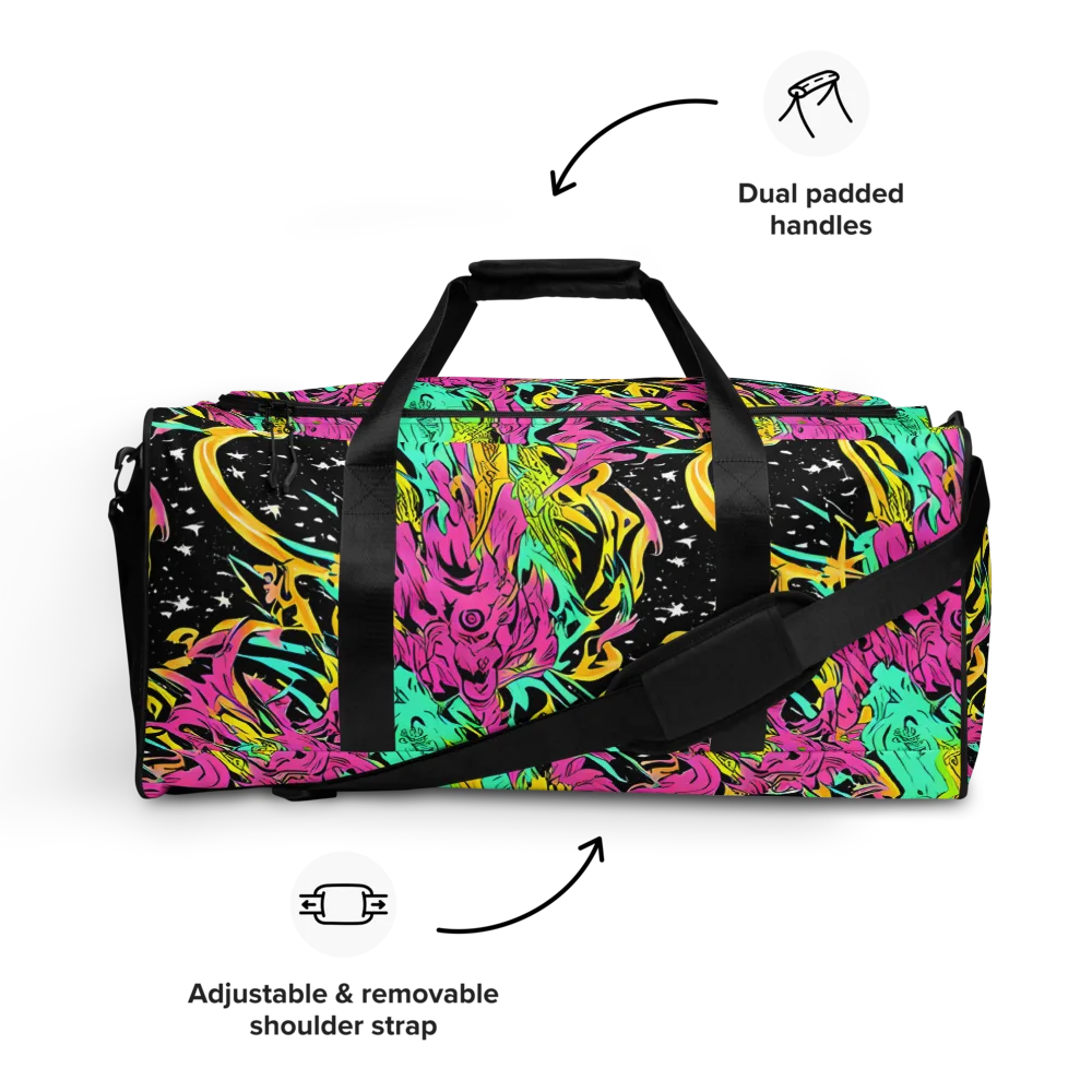 Feldstein Frenzy on Duffle Bag — Front