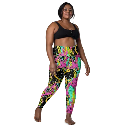 Feldstein Frenzy on a Leggings with Pockets