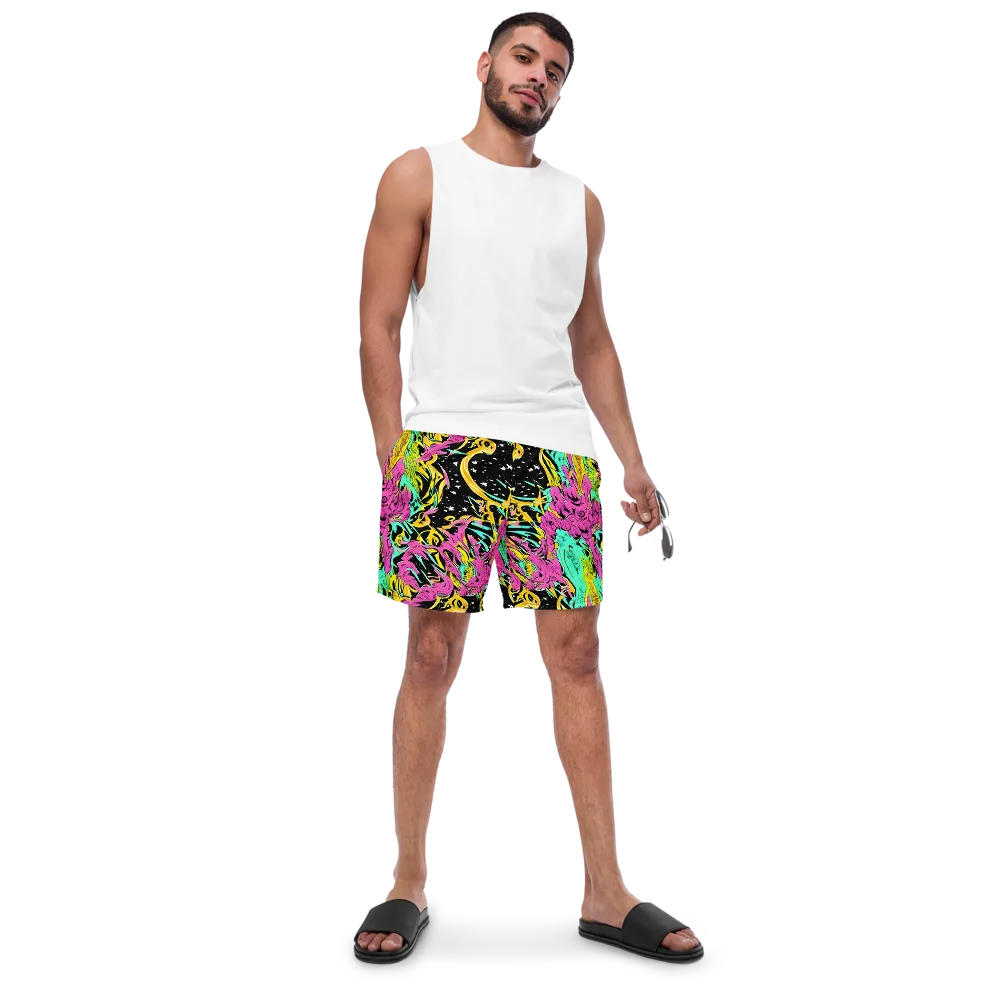 Feldstein Frenzy on Swim Trunks — Front