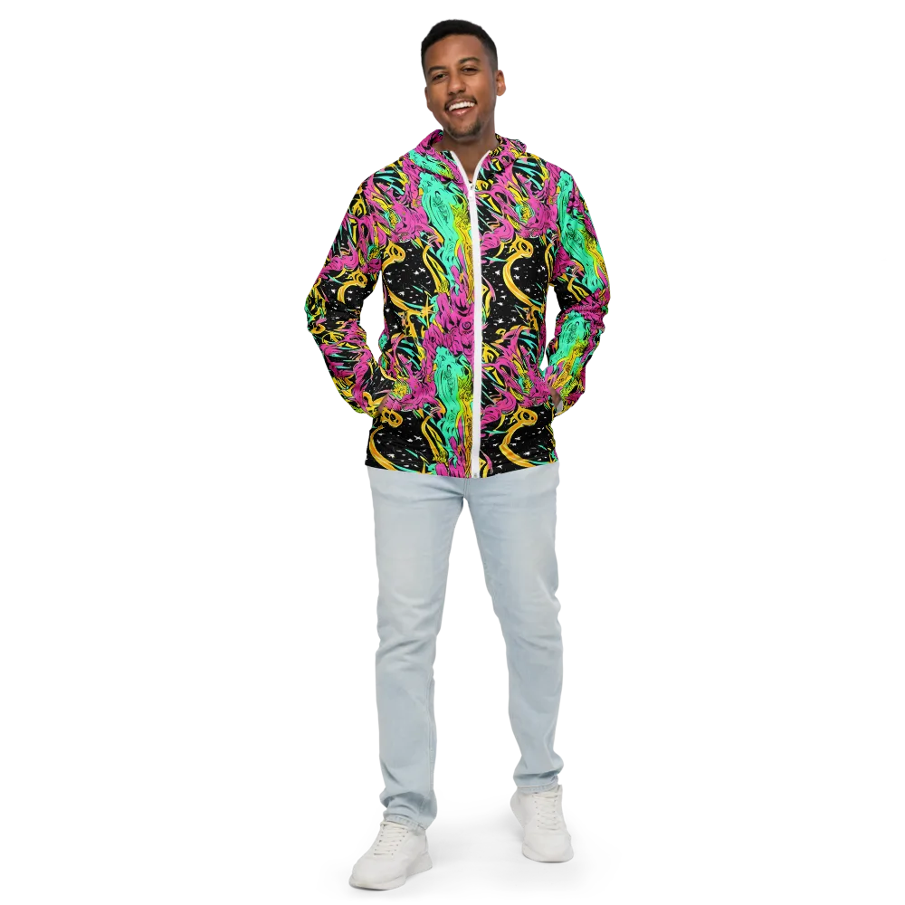 Feldstein Frenzy on Men's Windbreaker — Front
