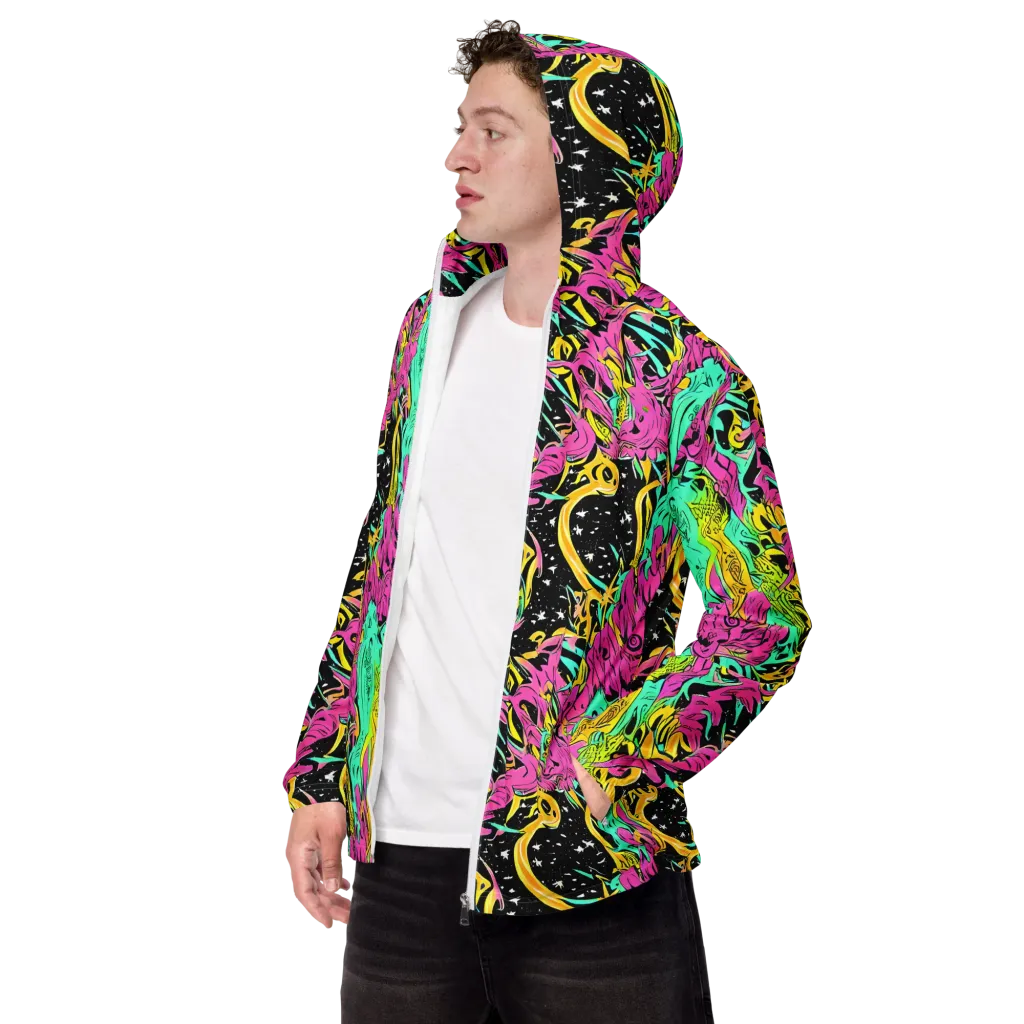 Feldstein Frenzy on Men's Windbreaker — Left Front