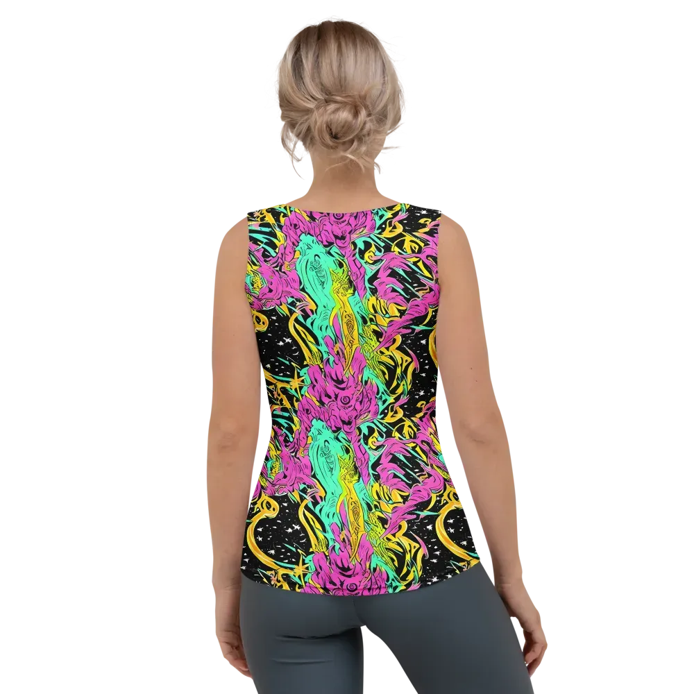Feldstein Frenzy on Women's Tank Top — Back