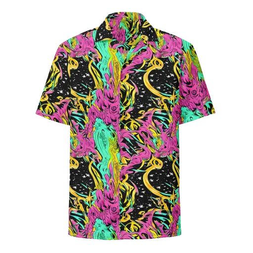 Feldstein Frenzy on a Button Shirt
