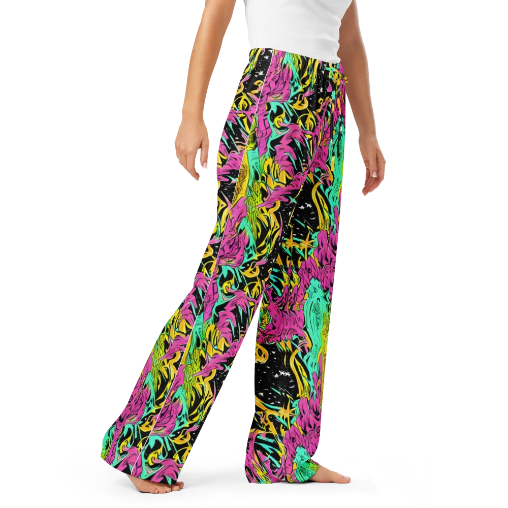 Feldstein Frenzy on Women's Pajama Pants — Right Front