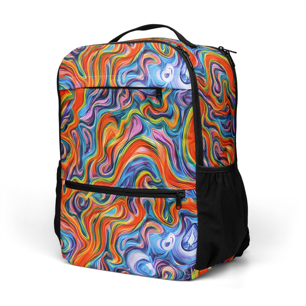 Riptide Radiance on Utility Backpack — Left Front
