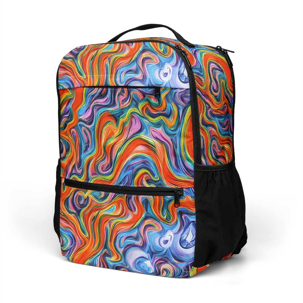 Riptide Radiance on Utility Backpack — Left Front