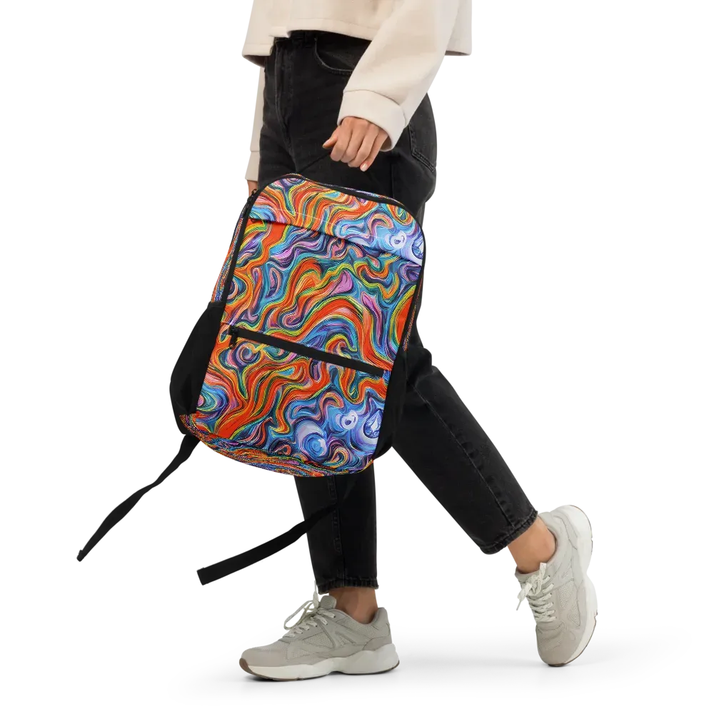 Riptide Radiance on Utility Backpack — Front