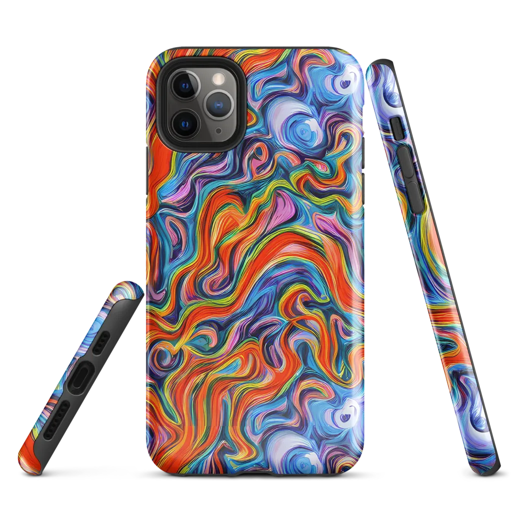 Riptide Radiance on Tough Case for iPhone® — Front