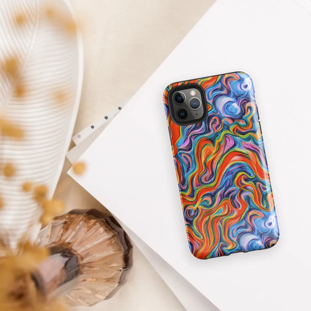Riptide Radiance on Tough Case for iPhone® — Front