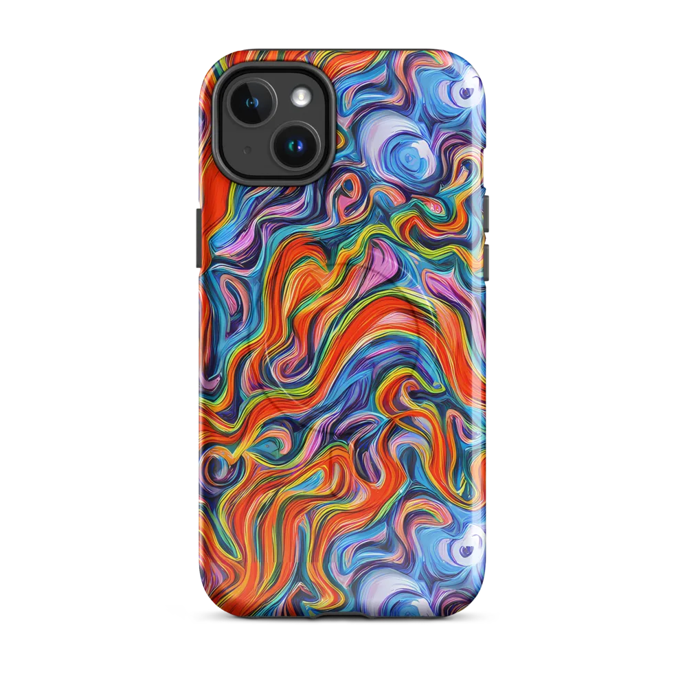 Riptide Radiance on MagSafe Tough Case for iPhone® — Front