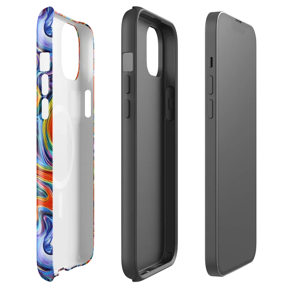 Riptide Radiance on MagSafe Tough Case for iPhone® — Front