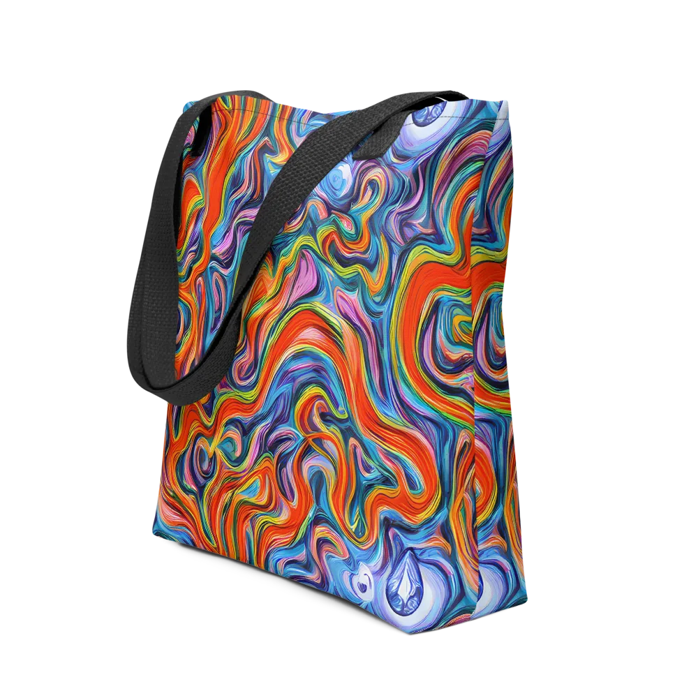 Riptide Radiance on Tote Bag — Front