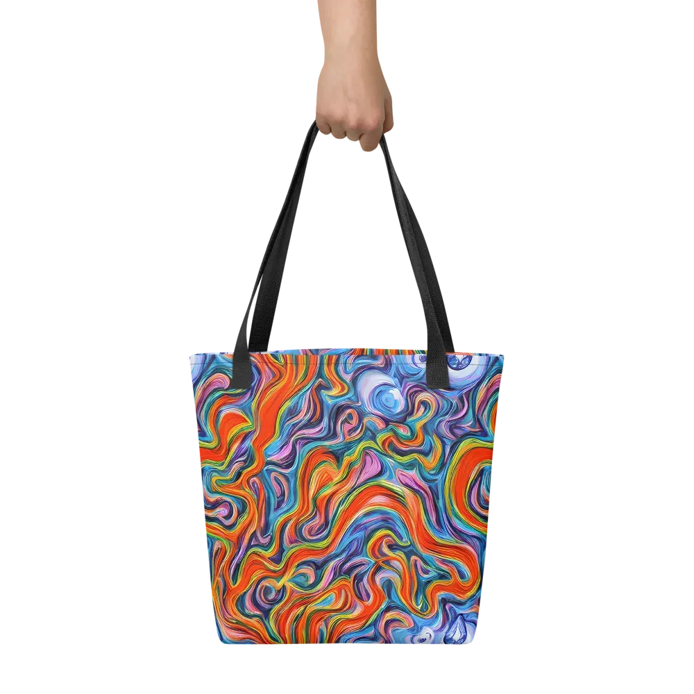 Riptide Radiance on Tote Bag — Front