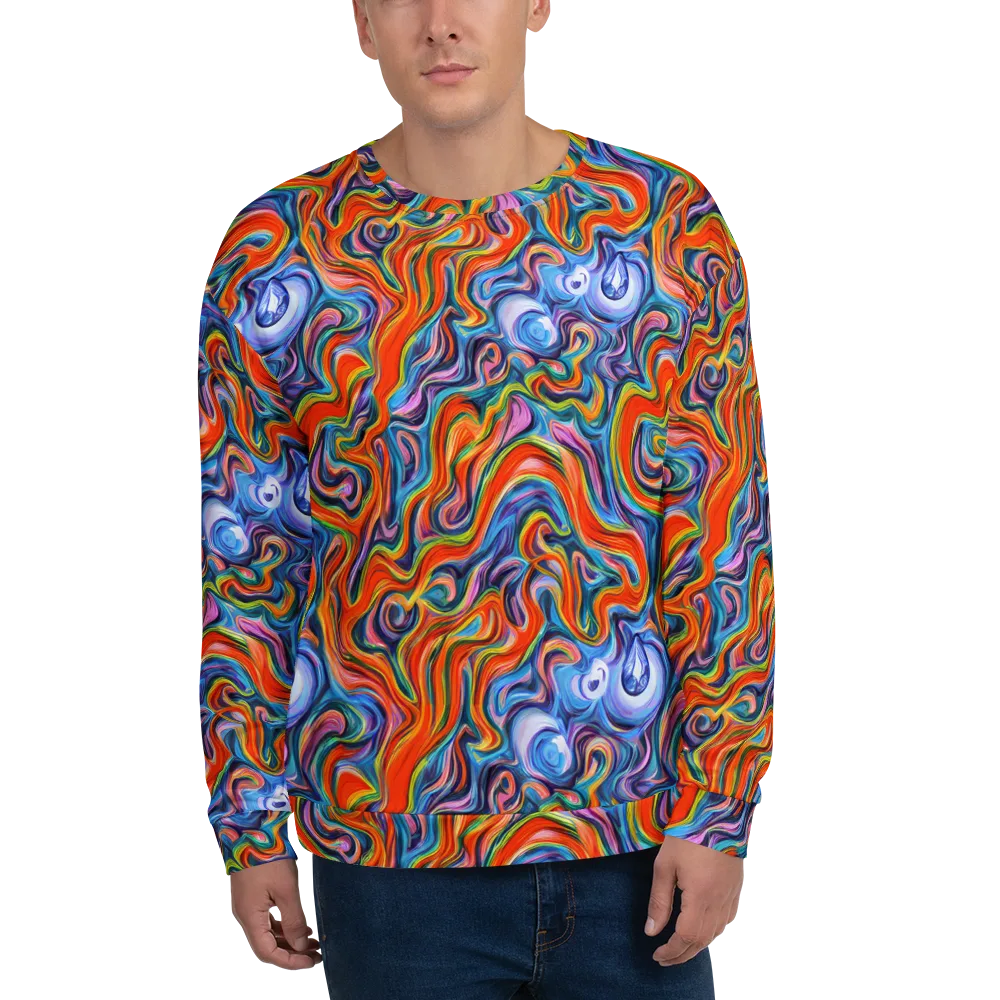 Riptide Radiance on Sweatshirt — Front