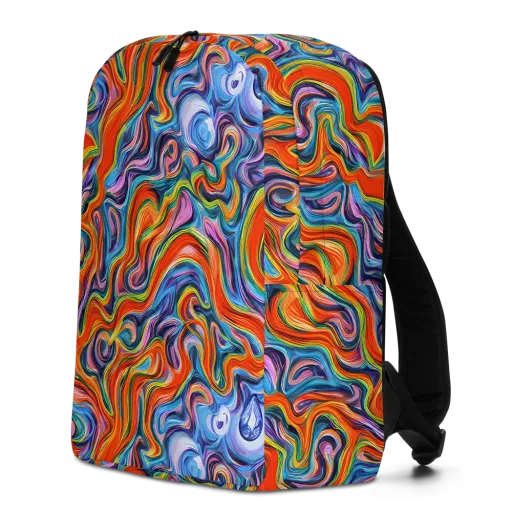 Riptide Radiance on a Minimalist Backpack
