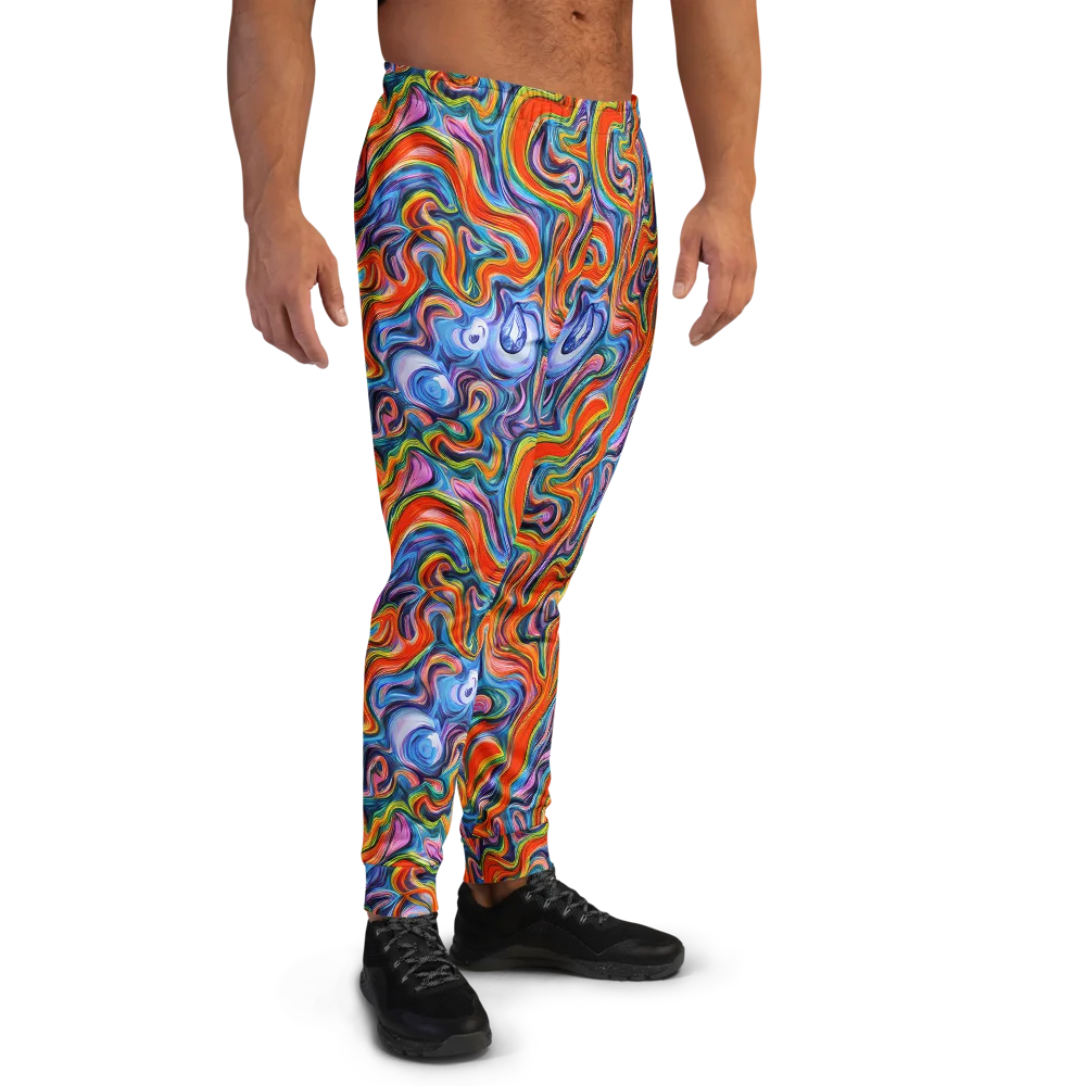 Riptide Radiance on Men's Joggers — Right