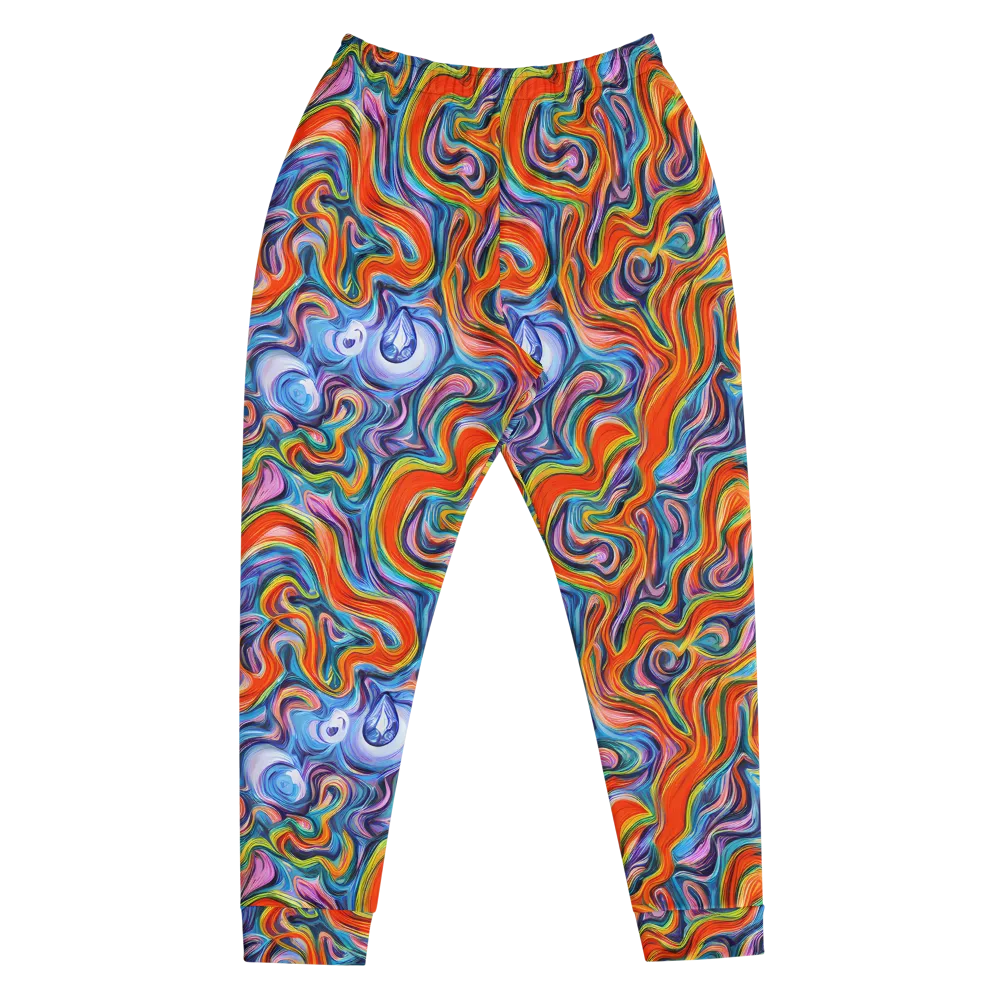 Riptide Radiance on Men's Joggers — Front