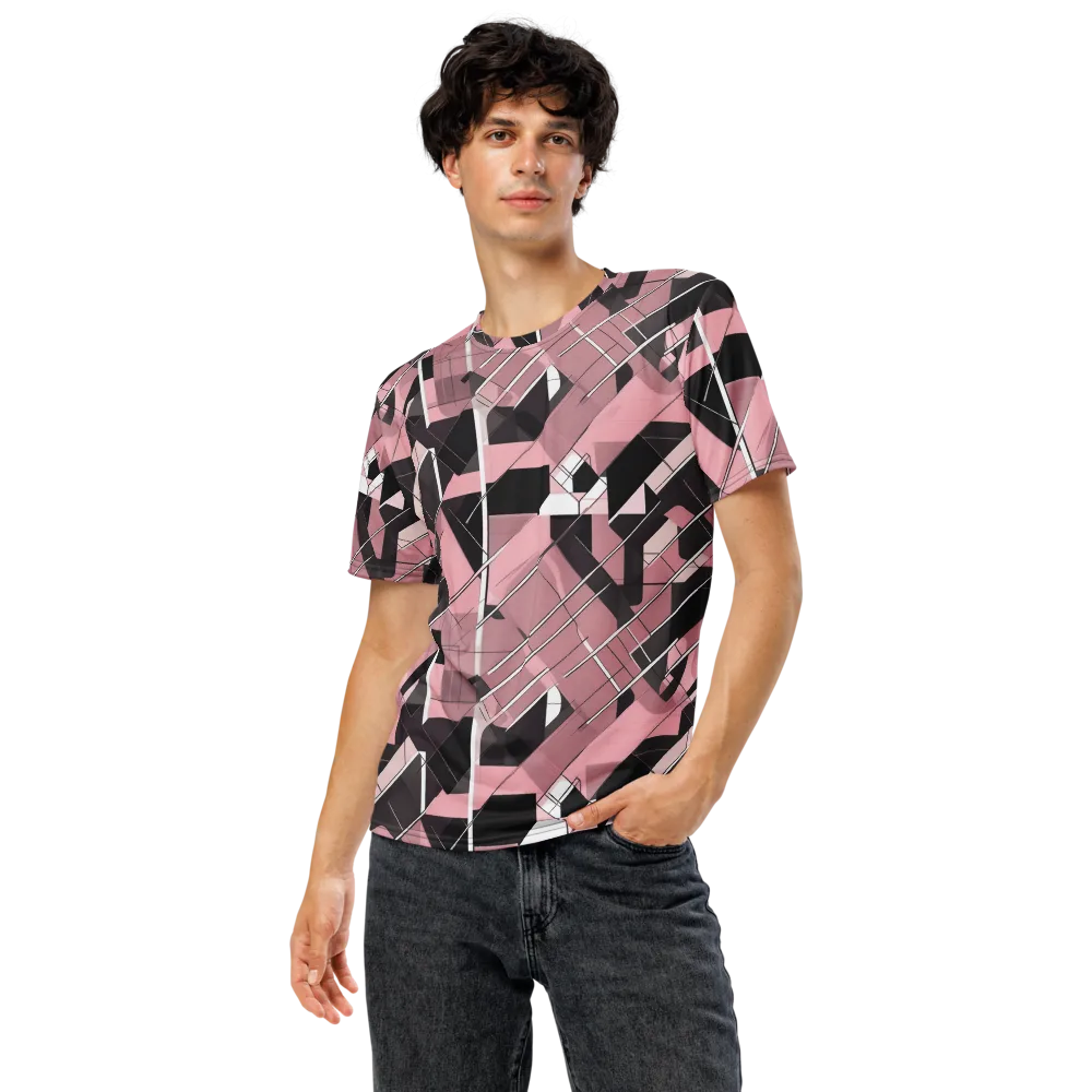 Rosewood Circuit on Men's Crew Neck T-Shirt — Front
